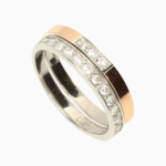 серебряное кольцо с цирконом  57208619